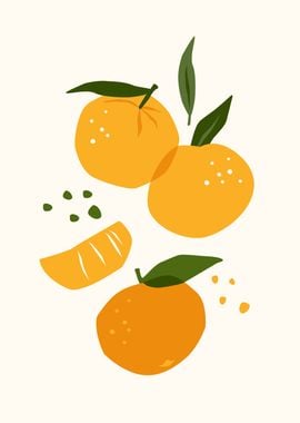 Orange Fruit Kitchen decor