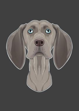 Weimaraner Lover I Dog