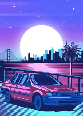 tercel jdm synthwave