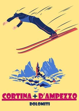 Cortina D Ampezzo Ski Jump