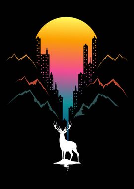 Deer City Sunset