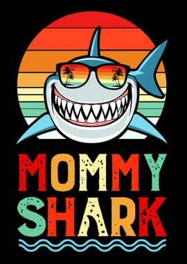 Funny Mommy Shark Fish