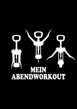 Mein Abendworkout Wein