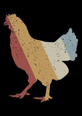 Chicken Retro Vintage