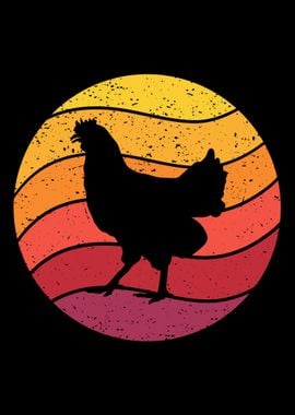 Chicken Retro Vintage