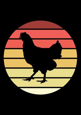 Chicken Retro Vintage