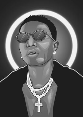 Wizkid Grayscale