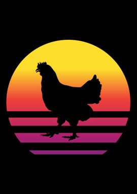 Chicken Retro Vintage