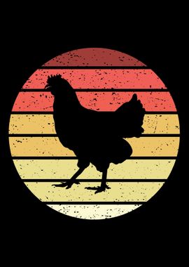 Chicken Retro Vintage