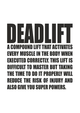 Deadlift Gives You Powers