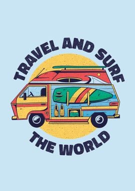 Travel and surf the world