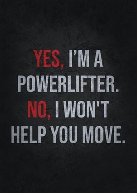 Sarcastic Powerlifting