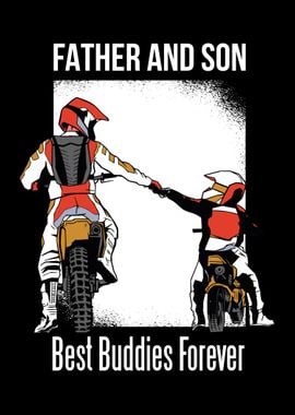 Father son motorcycle