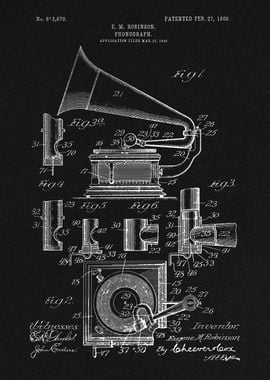 Phonograph Patent