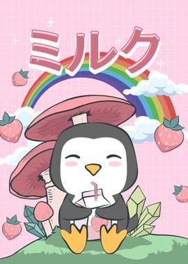 Cute Kawaii Penguin