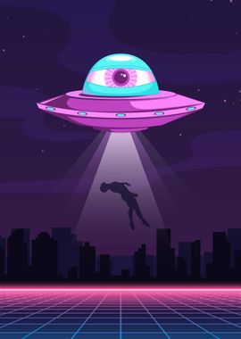 Weirdcore Space Ufo