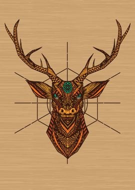 Mandala Deer Animal