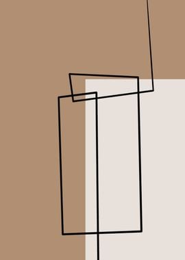 Abstract Rectangles Lines