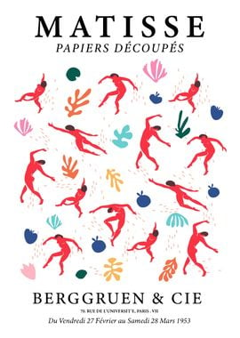 Matisse Cut outs the dance