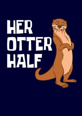 Sea Otters Her Otter Half