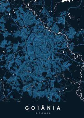 GOIANIA Map BRASIL