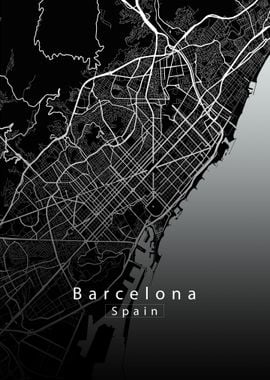 Barcelona City Map