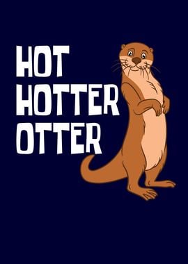 Sea Otter Hot Hotter Otter