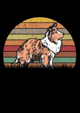 Sheltie Retro Sheepdog