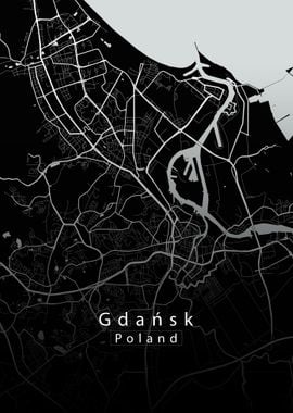 Gdansk City Map