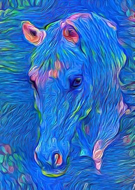 Horse Fairy Abstract