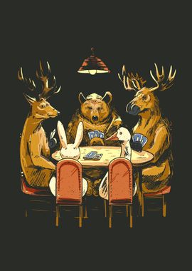 Wildlife playing cards 