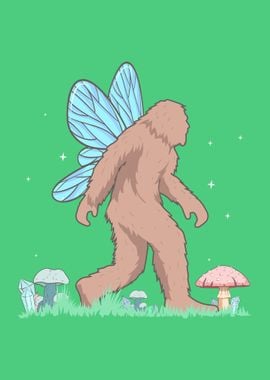 Fairycore Fairy Bigfoot