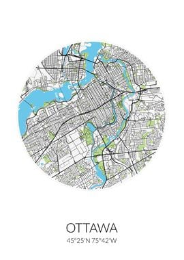 Ottawa Circle City Map