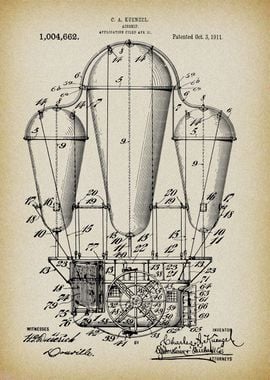 Airship Steampunk Patent