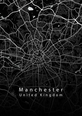 Manchester City Map