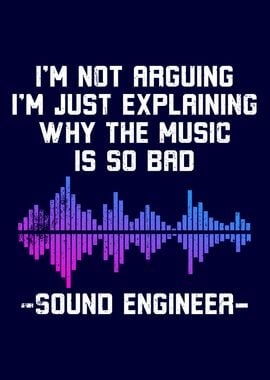 Funny Sound Engineer