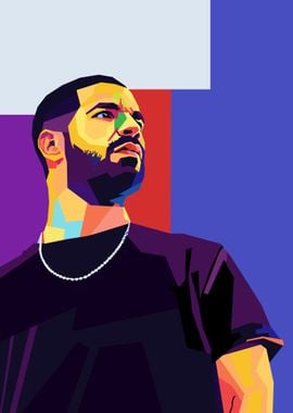 Drake Wpap Pop Art