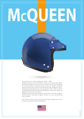 Steve McQueen Helmet