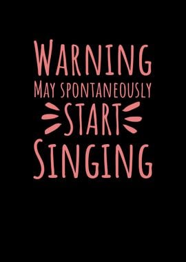 Warning may spontaneously