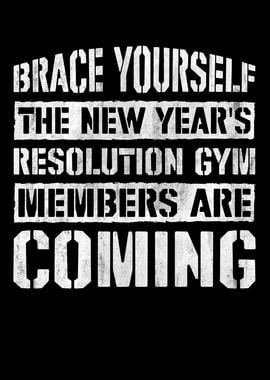 New Year Resolution Gym