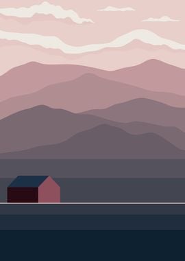 Minimal abstract landscape