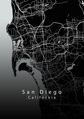 San Diego City Map