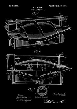 Submarine Vessel Patent