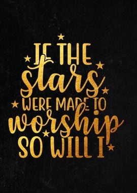 If the stars