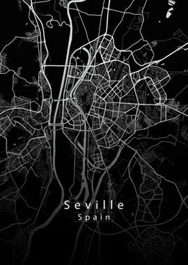 Seville City Map