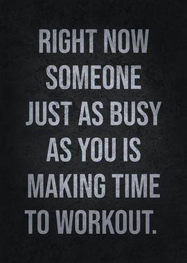 Make Time To Workout