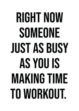 Make Time To Workout