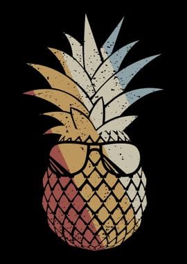 Pineapple Retro Vintage