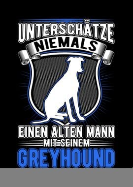 Greyhound Alter Mann