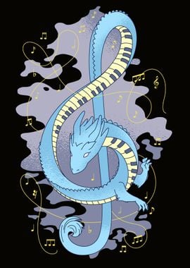 Music Note Dragon